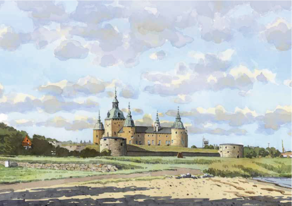 Brevkort - Kalmar slott